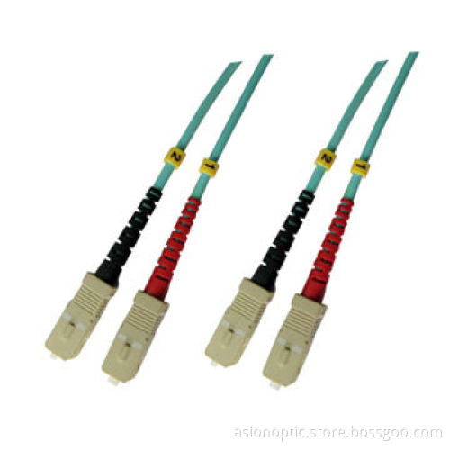 OM4 SC/LC Fiber-optic Patch Cables for Computer Networks